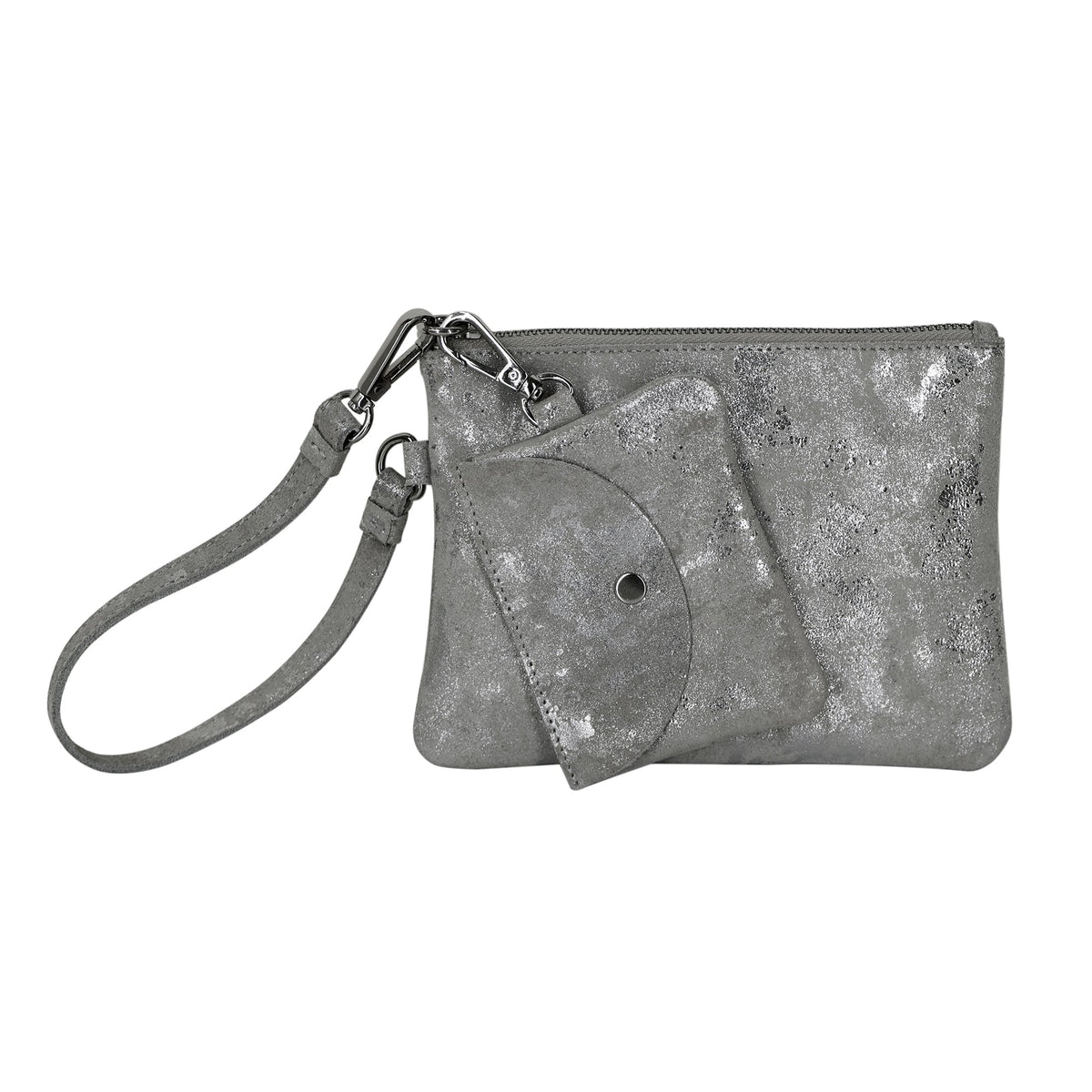 Poetry Leather Pouches - Stone