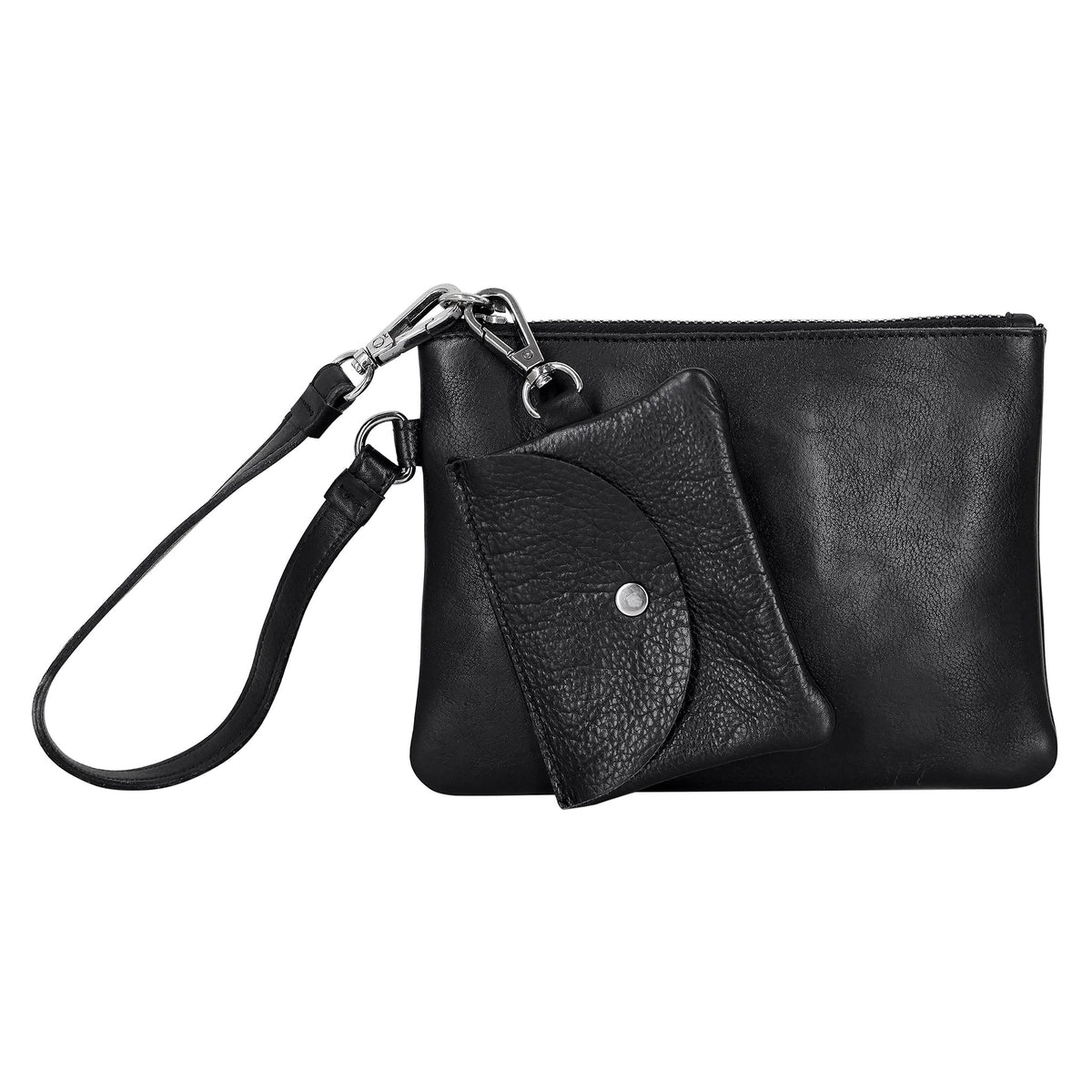 Poetry Leather Pouches - Black
