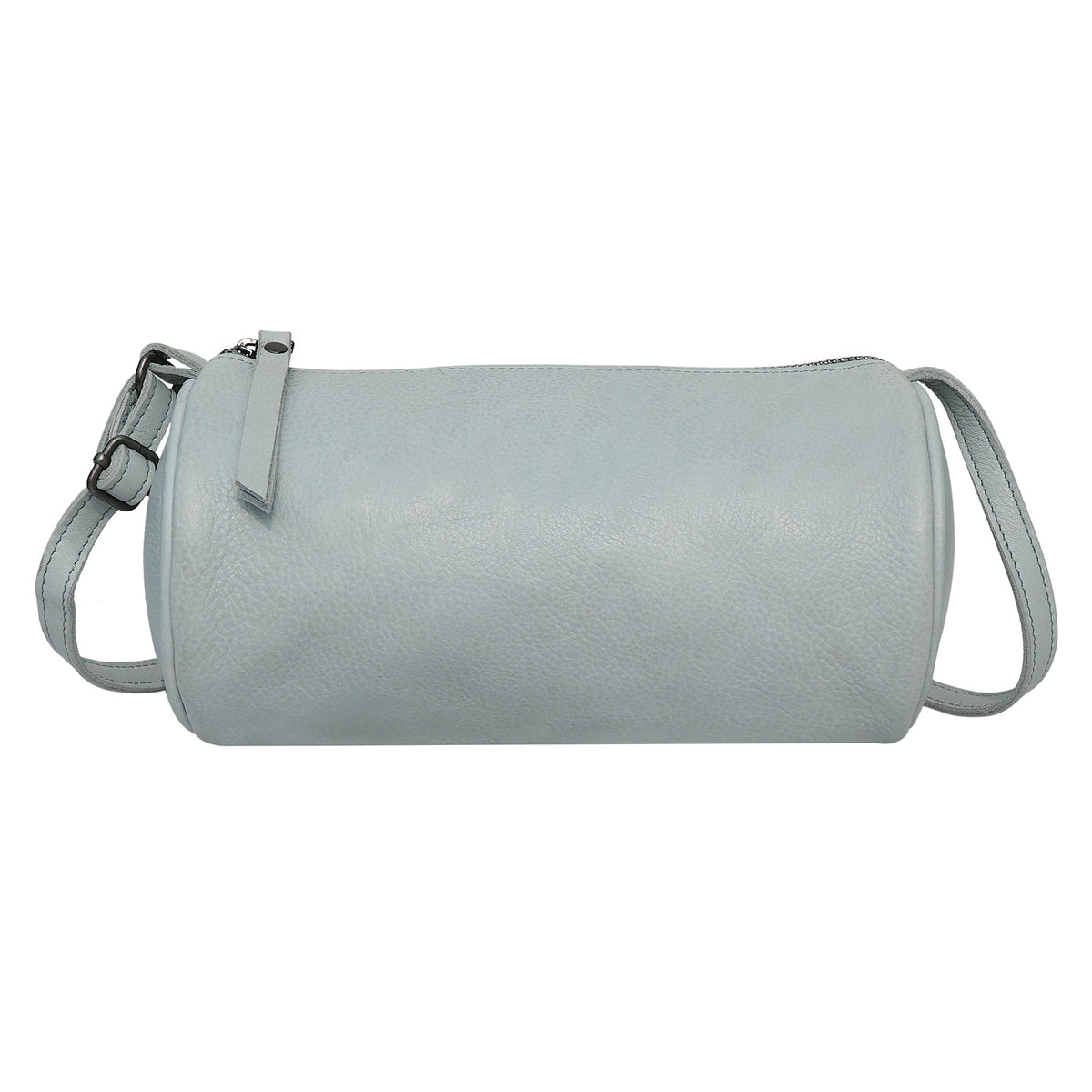 Twyla Leather Crossbody Bag - Sky Blue