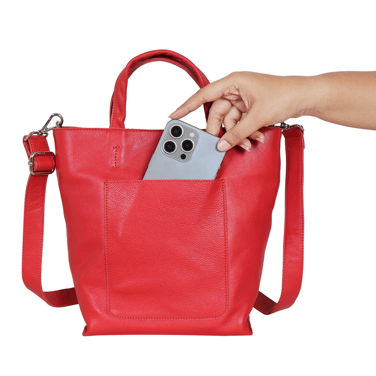 Fiona Leather Crossbody - Image 16