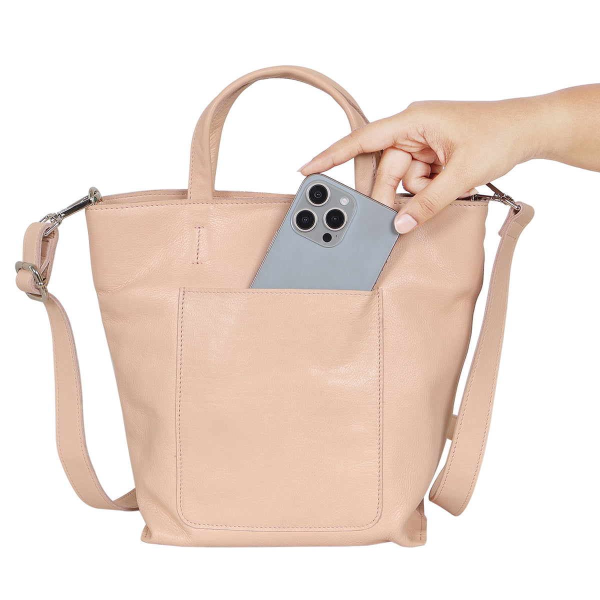 Fiona Leather Crossbody - Image 2