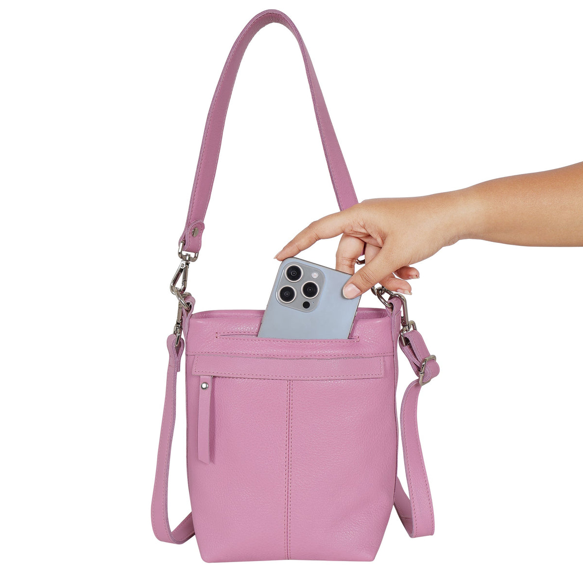 Fran Leather Crossbody - Image 28