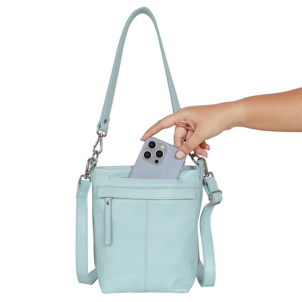 Fran Leather Crossbody - Image 33