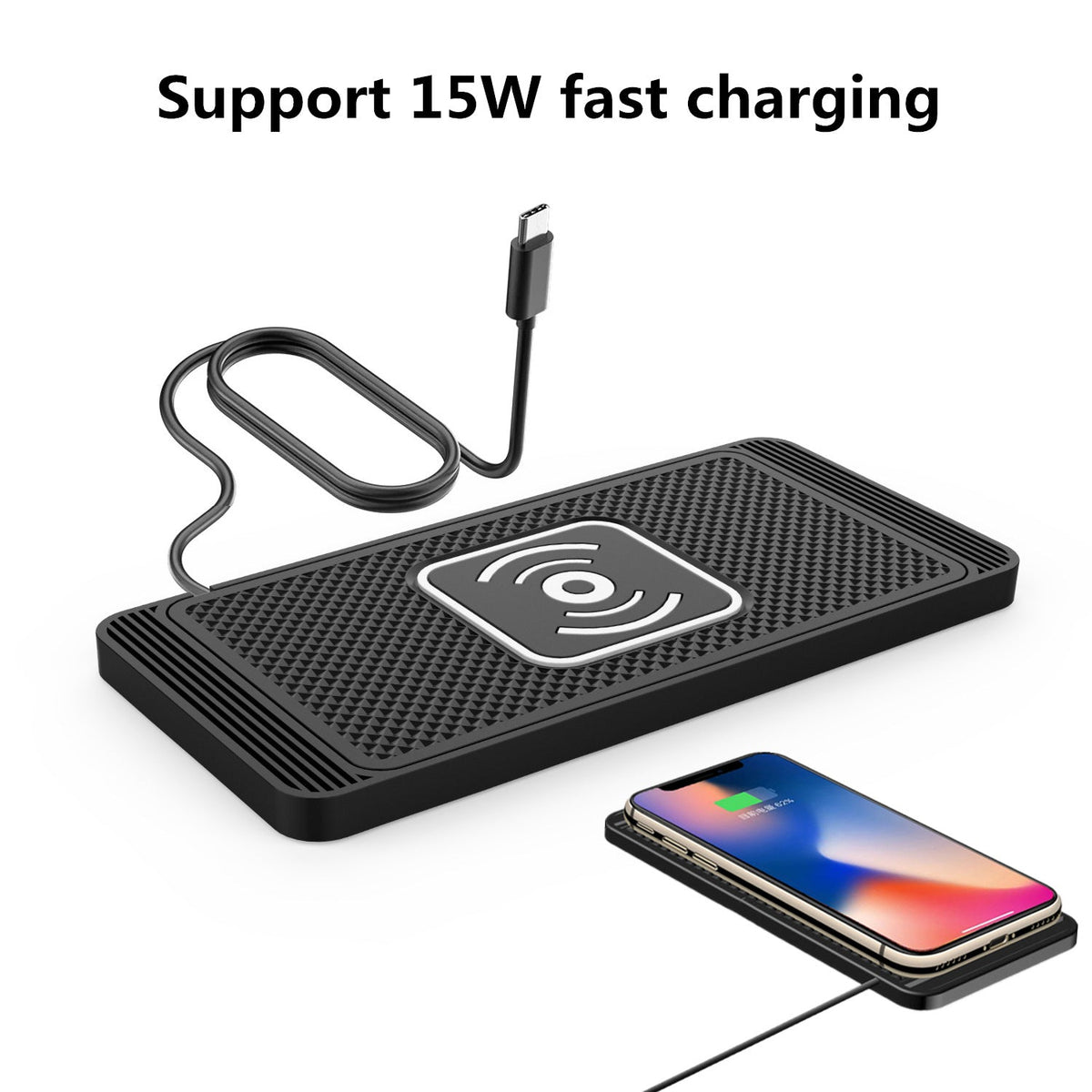 15W Intelligent Automatic Wireless Car Charger - Image 3