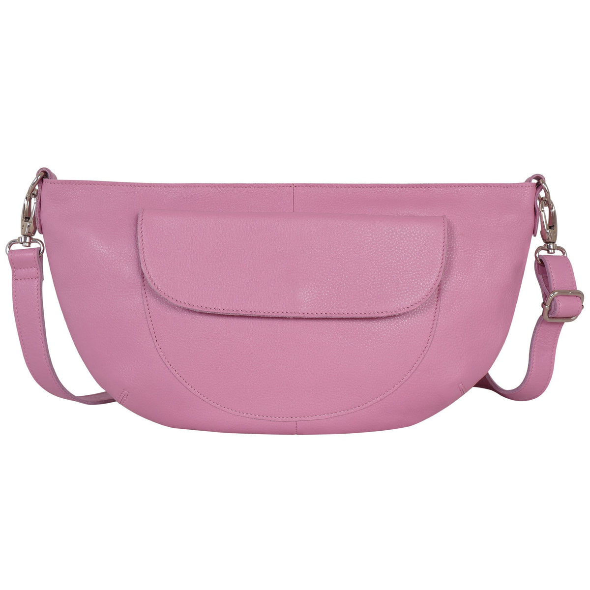 Coco Leather Sling Bag - Lavender