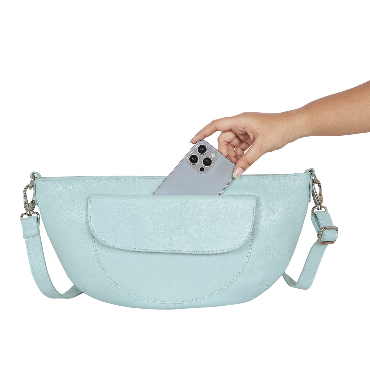 Coco Leather Sling Bag - Image 18