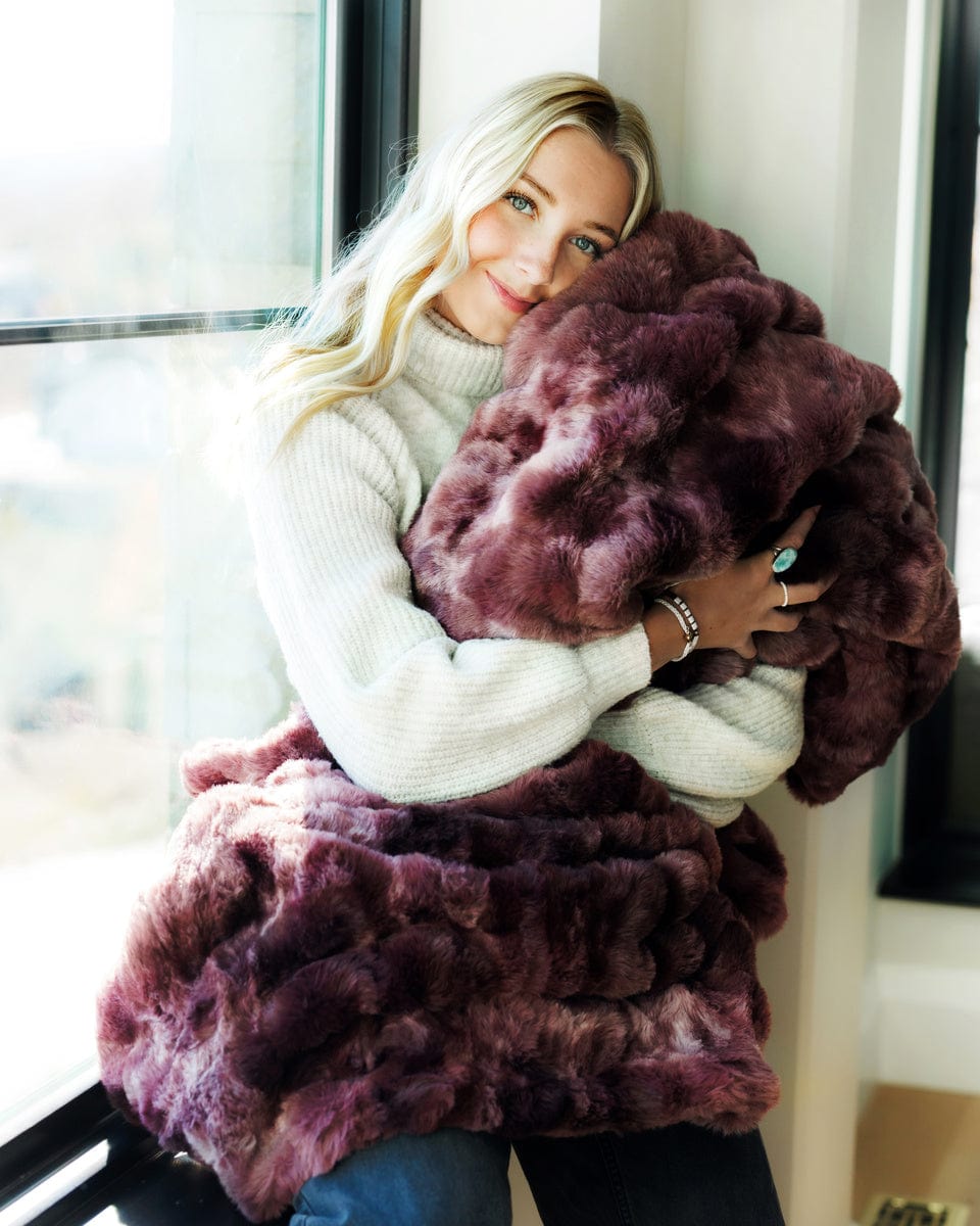 Premium Cloud Windsor Wine Blanket - Image 4