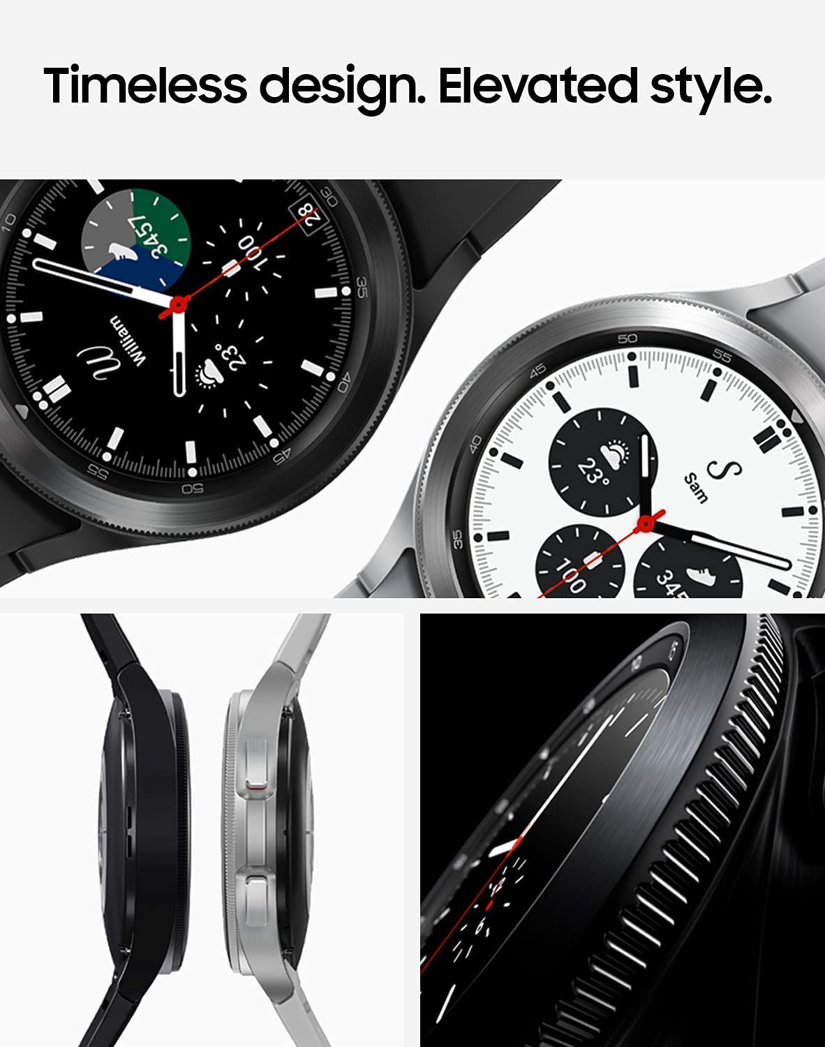 Samsung Galaxy Watch 4 Classic 46mm Smartwatch - ECG, Health & Fitness Tracker, GPS, Fall Detection, Bluetooth, US - Image 5