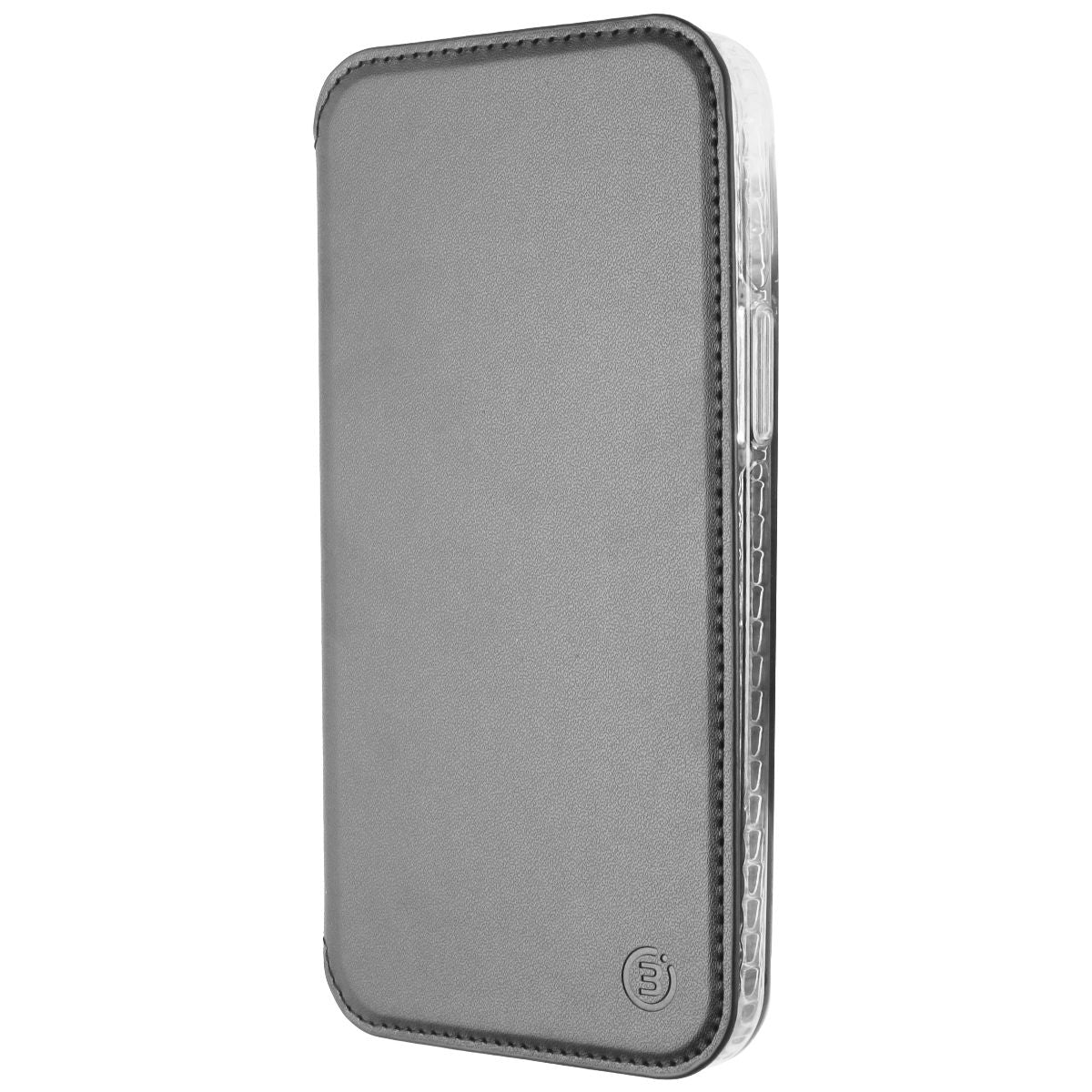 3SIXT SlimFolio Series Wallet Case for Apple iPhone 13 Pro Max - Clear/Black - New - Image 2