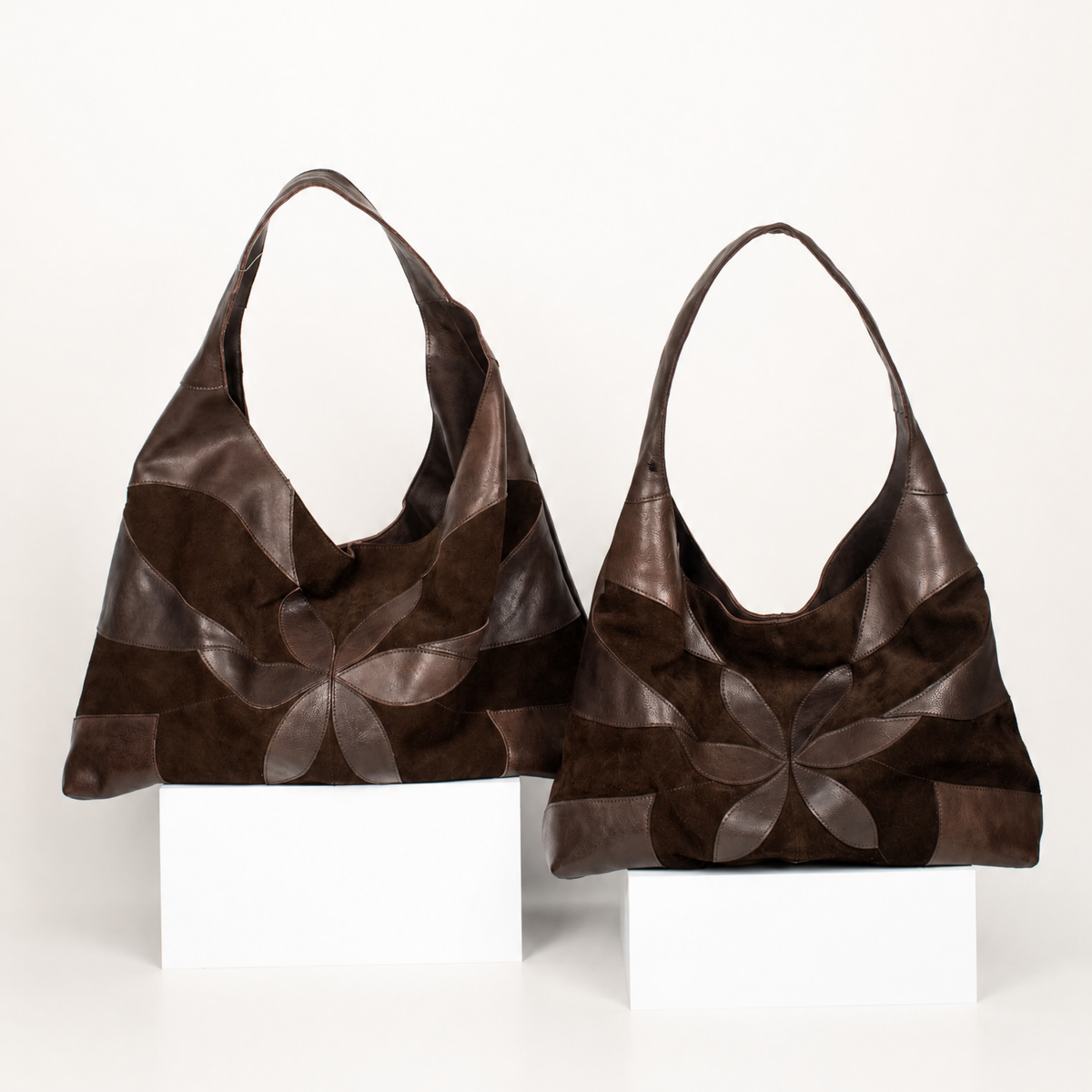 Lindsey Suede Leather Tote Bag - Image 8
