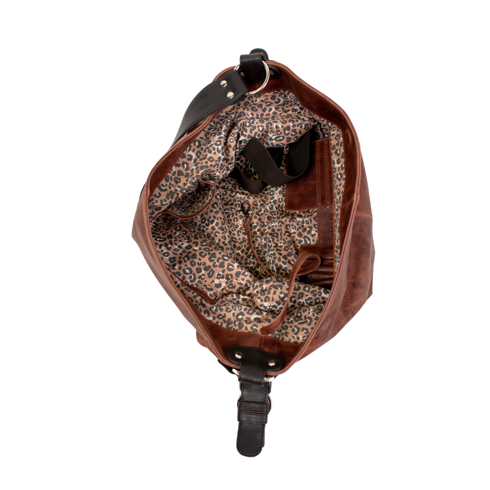 Simone Lg Leather Shoulder Bag - Image 6