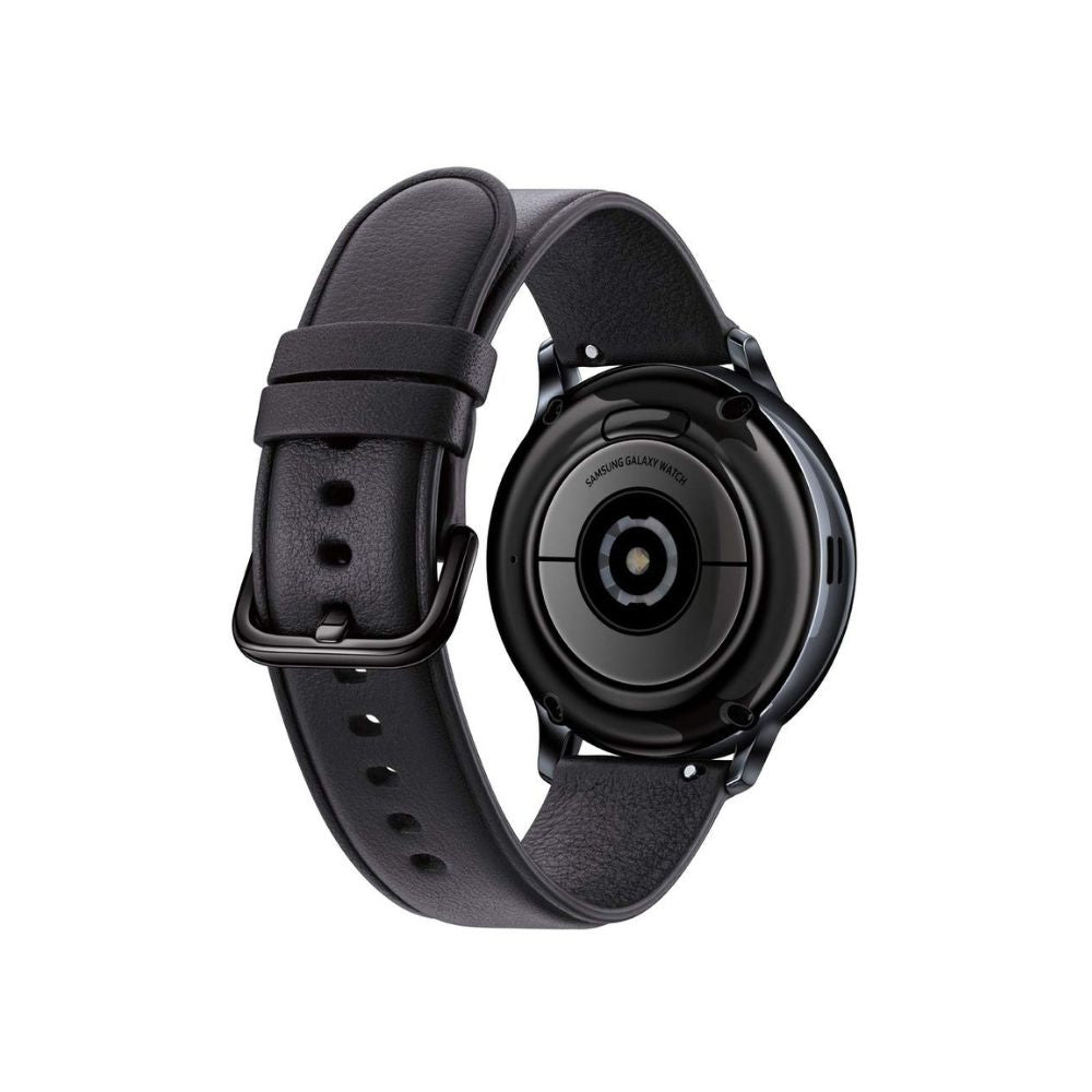 Samsung Galaxy Watch Active 2 SM-R835 40mm Stainless Steel Black Leather - LTE - SM-R835USKAXAR - Image 3