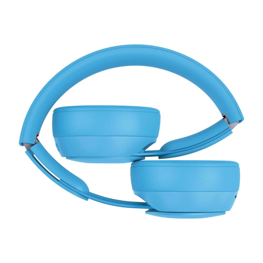 Beats Solo Pro More Matte Collection Wireless Noise Cancelling On-Ear Headphones – Light Blue – MRJ92LL/A - Image 3