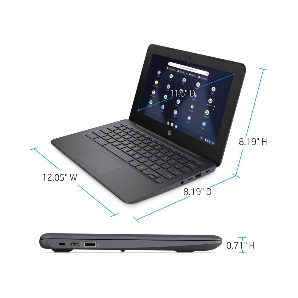 HP Chromebook 2-in-1 - Intel Celeron - 4GB RAM - 32GB eMMC - 14B-CA0013DX - Image 3