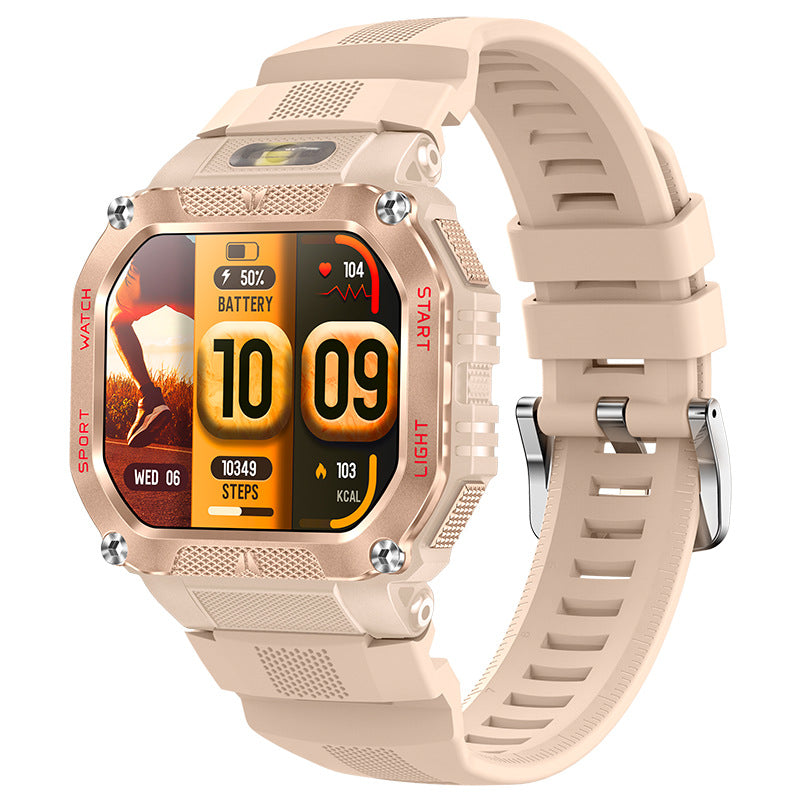 Bluetooth Calling Smart Watch - Pink