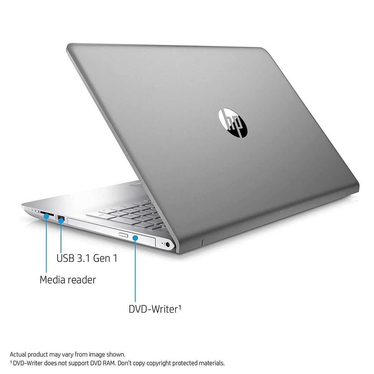 HP Envy x360 Touch - i5-7200U - 12GB RAM - 1TB HDD - Silver - 15m-bp012dx - Image 4