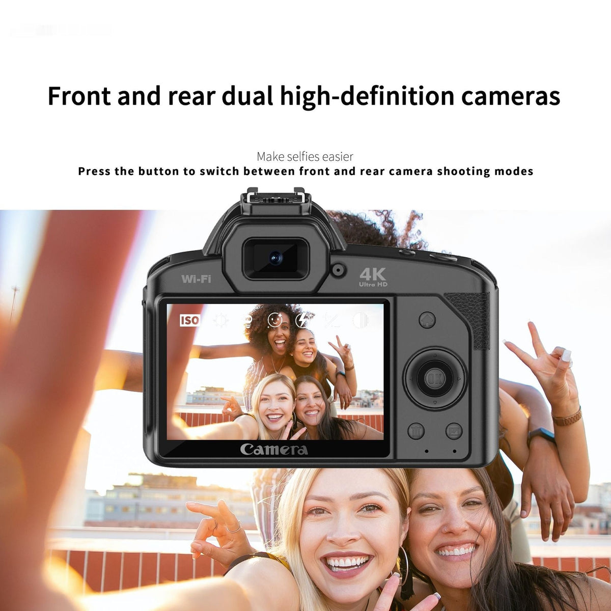 Million Pixels D5 HD Wifi Digital Camera - Image 4