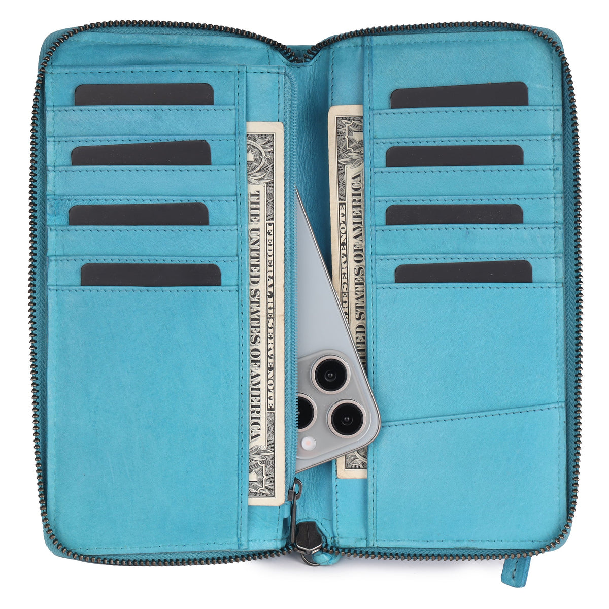 Talulah Leather Wallet - Image 2
