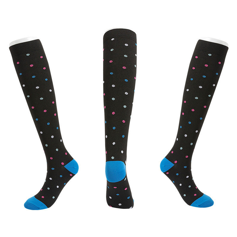 Cycling Sports Compression Socks - Black