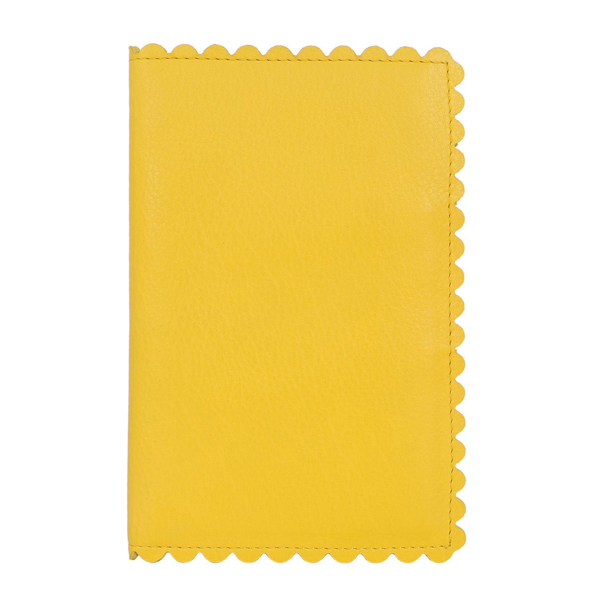 Lyla Leather Passport Case - Lemon