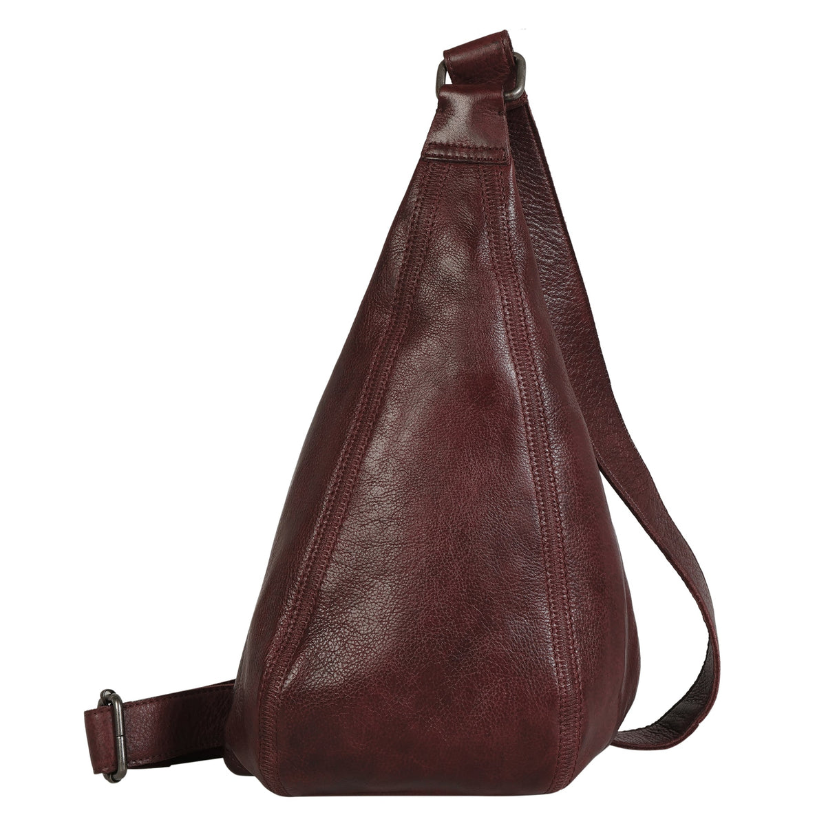 Hippie Leather Sling Bag (Sm) - Brown
