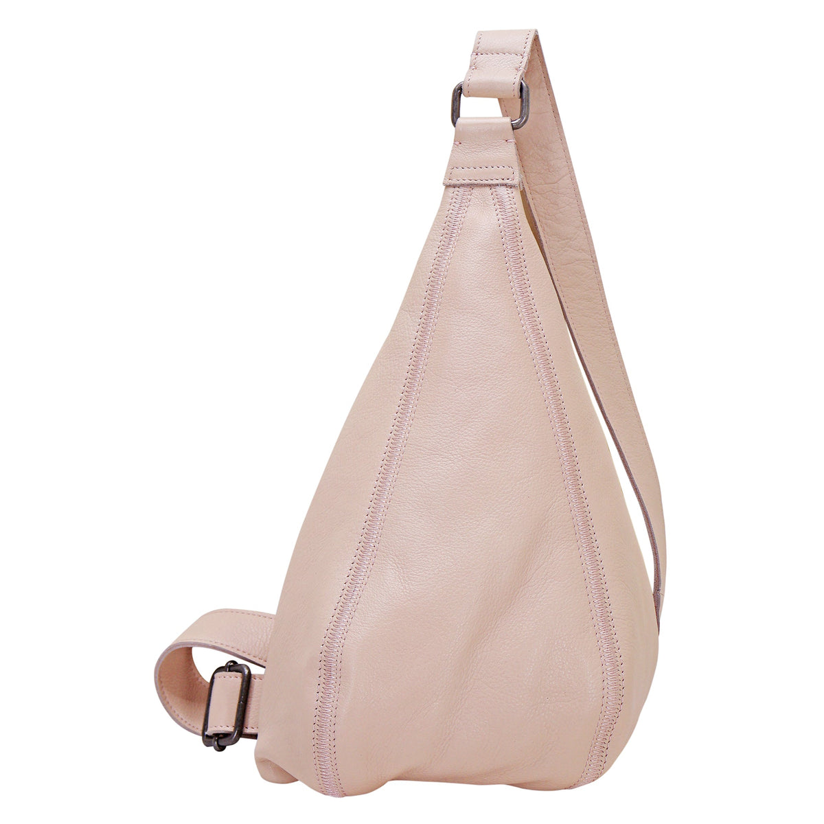 Hippie Leather Sling Bag (Sm) - Rosa