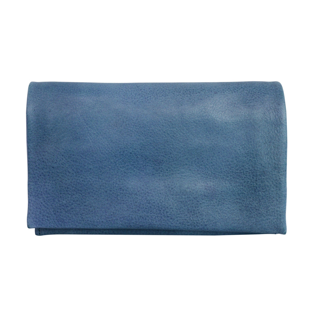 Eloise Leather Wallet - Denim