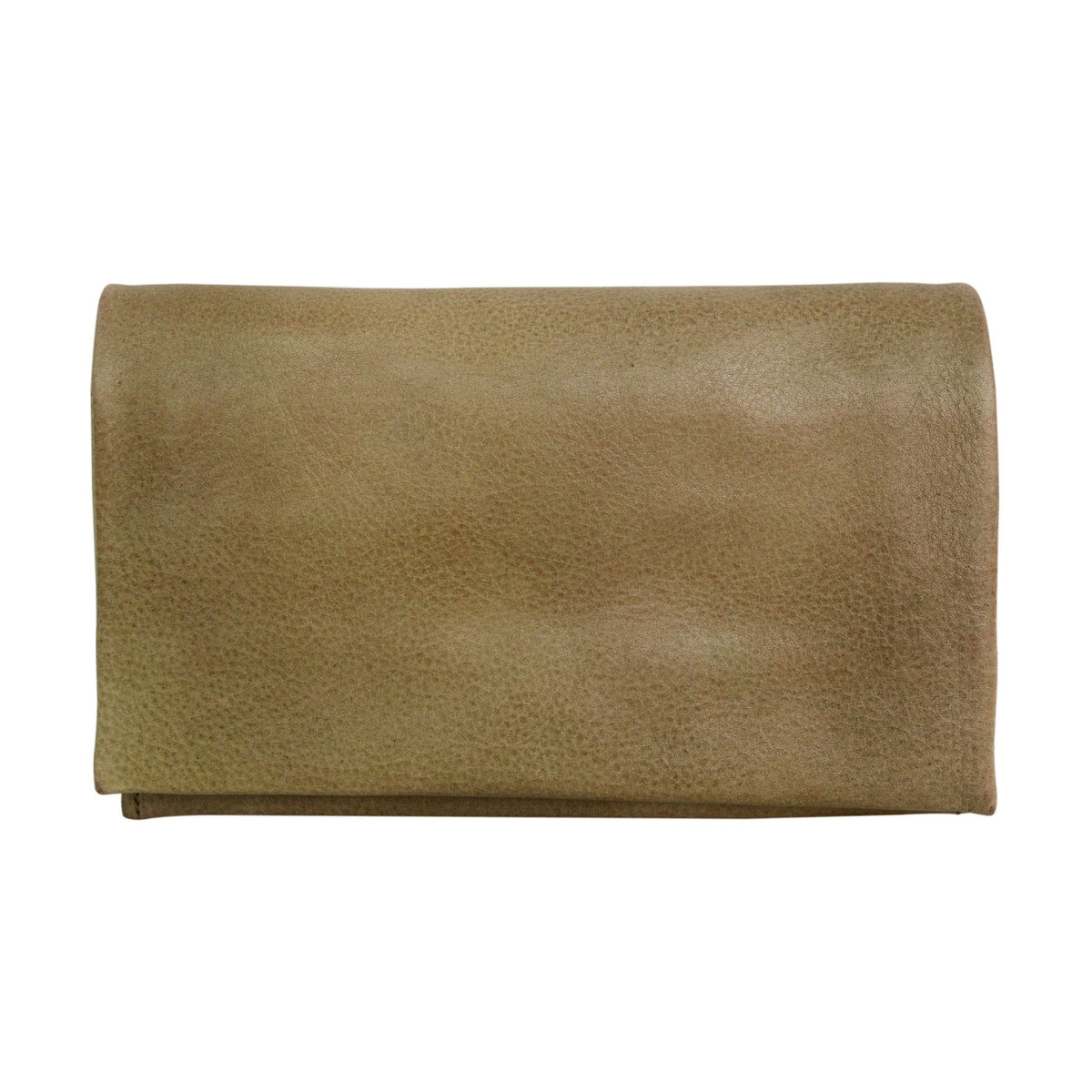 Eloise Leather Wallet - Moss