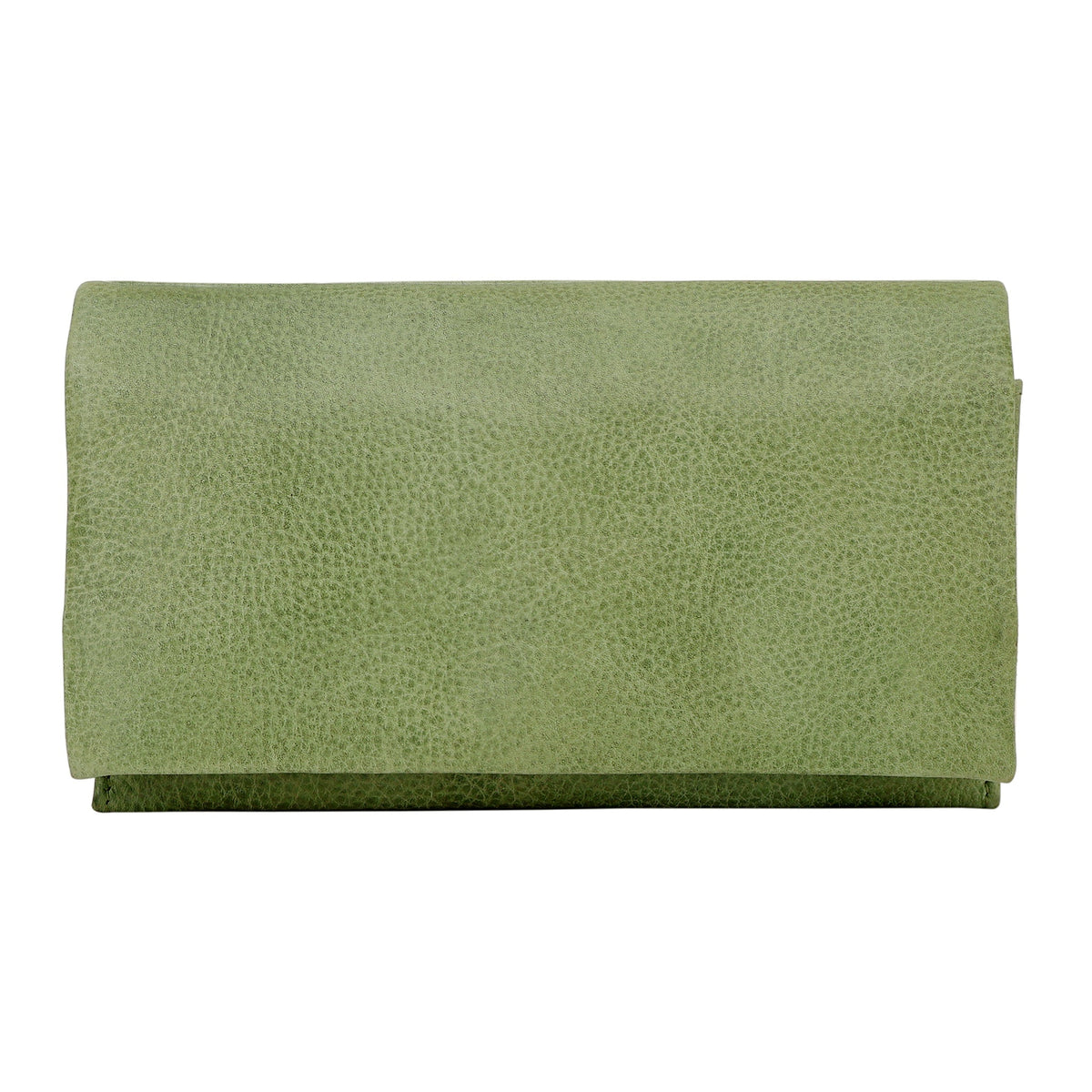 Eloise Leather Wallet - Grass