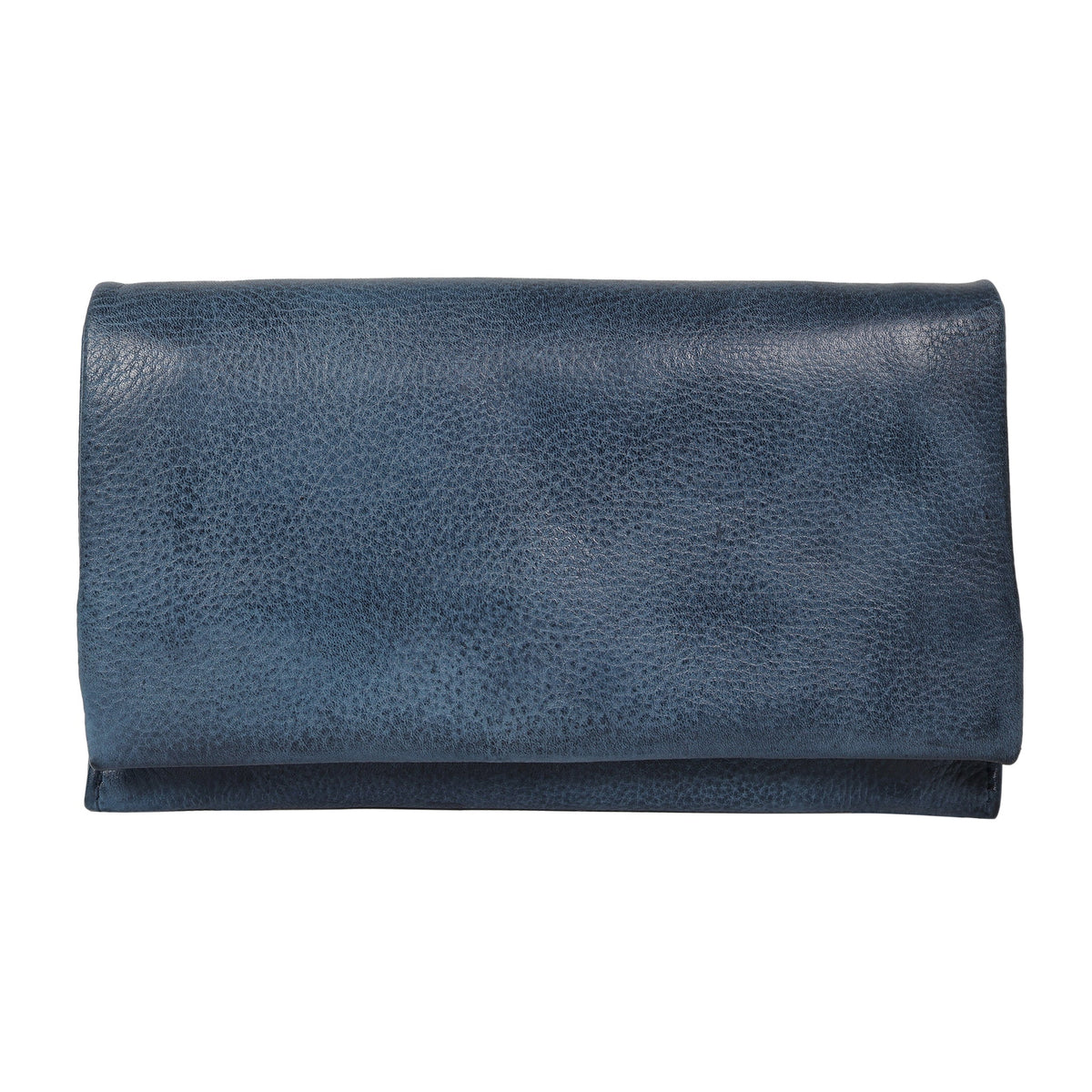 Eloise Leather Wallet - Indigo