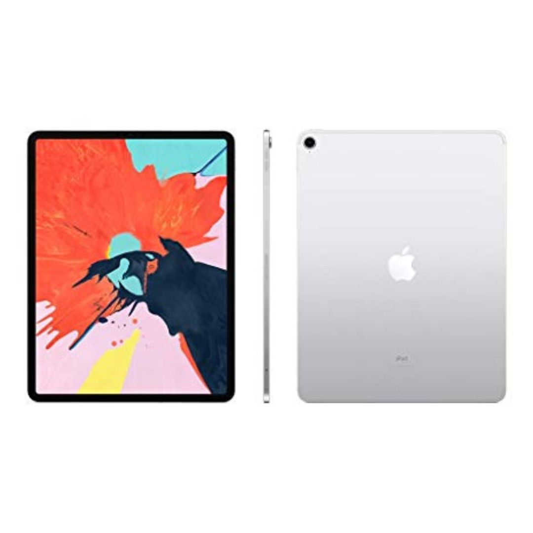 Apple iPad Pro 3rd Gen (12.9 inches, WiFi + Cellular, 64GB) - 2018 - Silver - MTHU2LL/A - Image 3