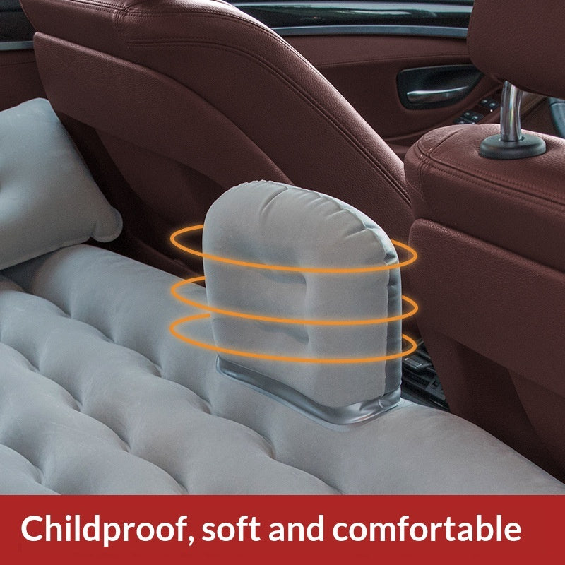 Wave-Shaped Inflatable Car Bed - Image 3