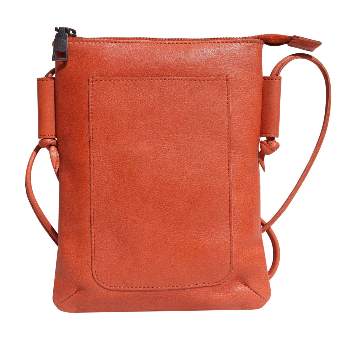 Miller Leather Crossbody Bag - Poppy