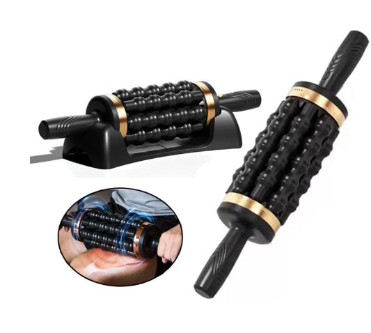 Handheld Electric Muscle Roller Massager - Gold