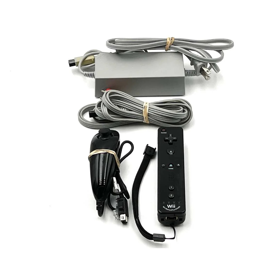 Nintendo Wii Black Console - RVKSKAAH - Image 3