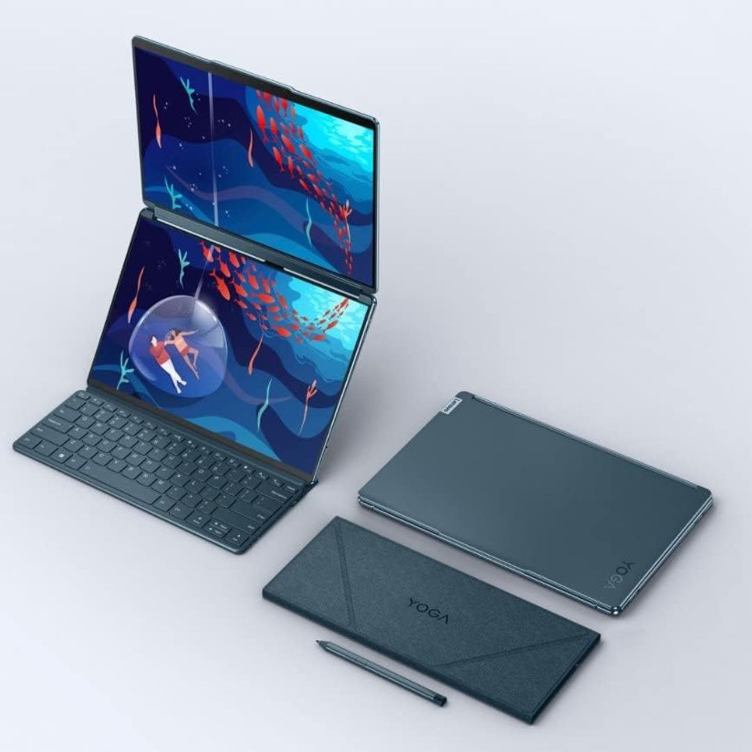 Lenovo Yoga Book 9 13IRU8 - 2x13.3 WQXGA+ Tch - i7-1355U - 16GB RAM - 1TB SSD - with All Accessories - Image 5