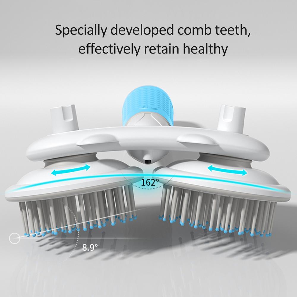 Double-Headed Pet Brush with Negative Ion - Image 7
