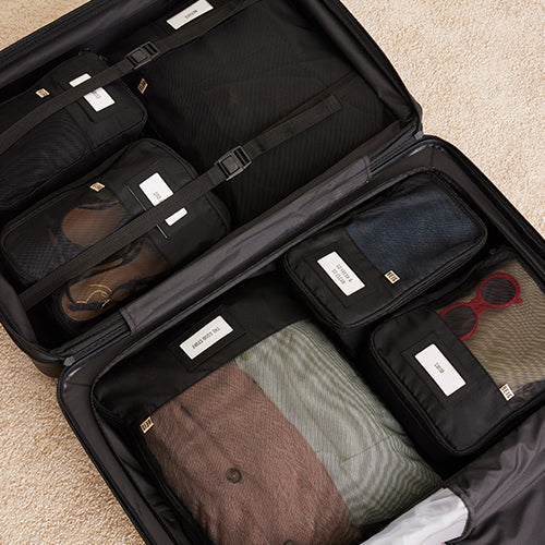 The Compression Packing Cubes 6 pc in Black - Image 7