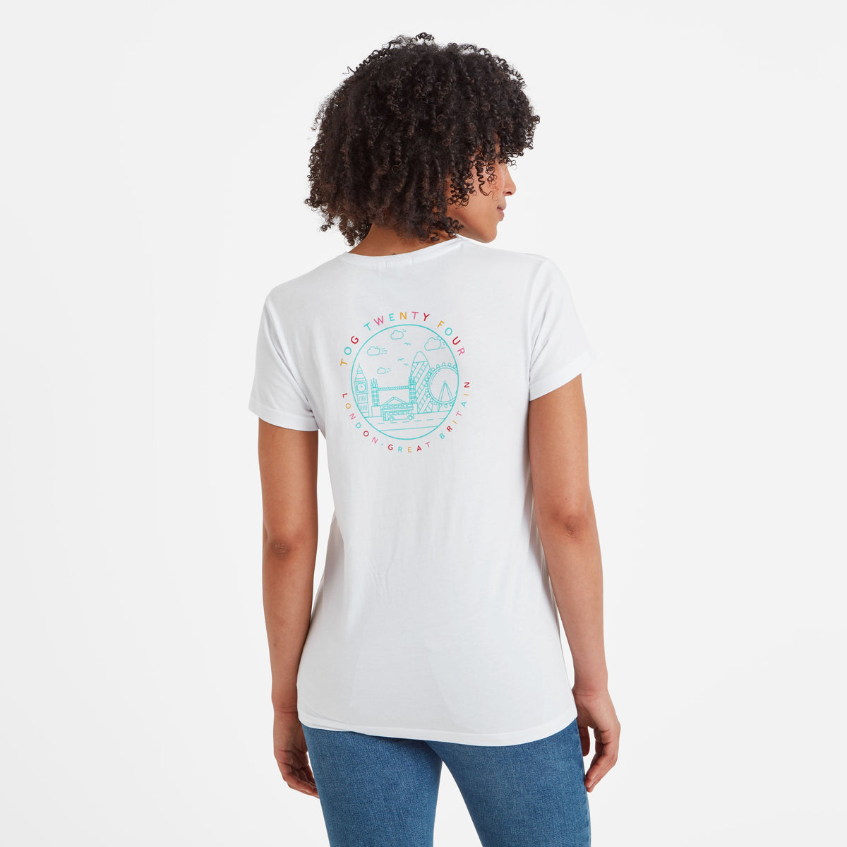 Capital Womens T-Shirt - Optic White - Image 2