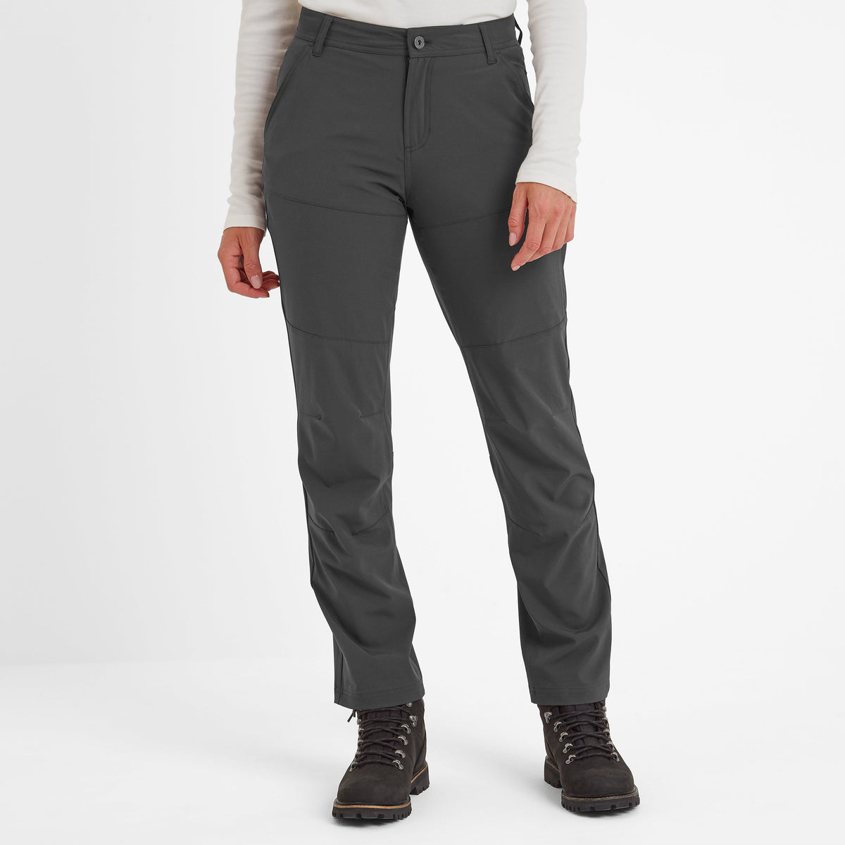 Denver Womens Walking Trousers Short - Storm - Image 2