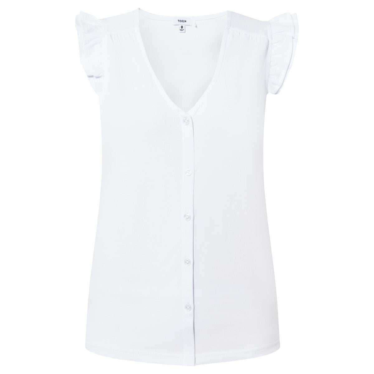 Eleanor Womens T-Shirt - Optic White - Image 5