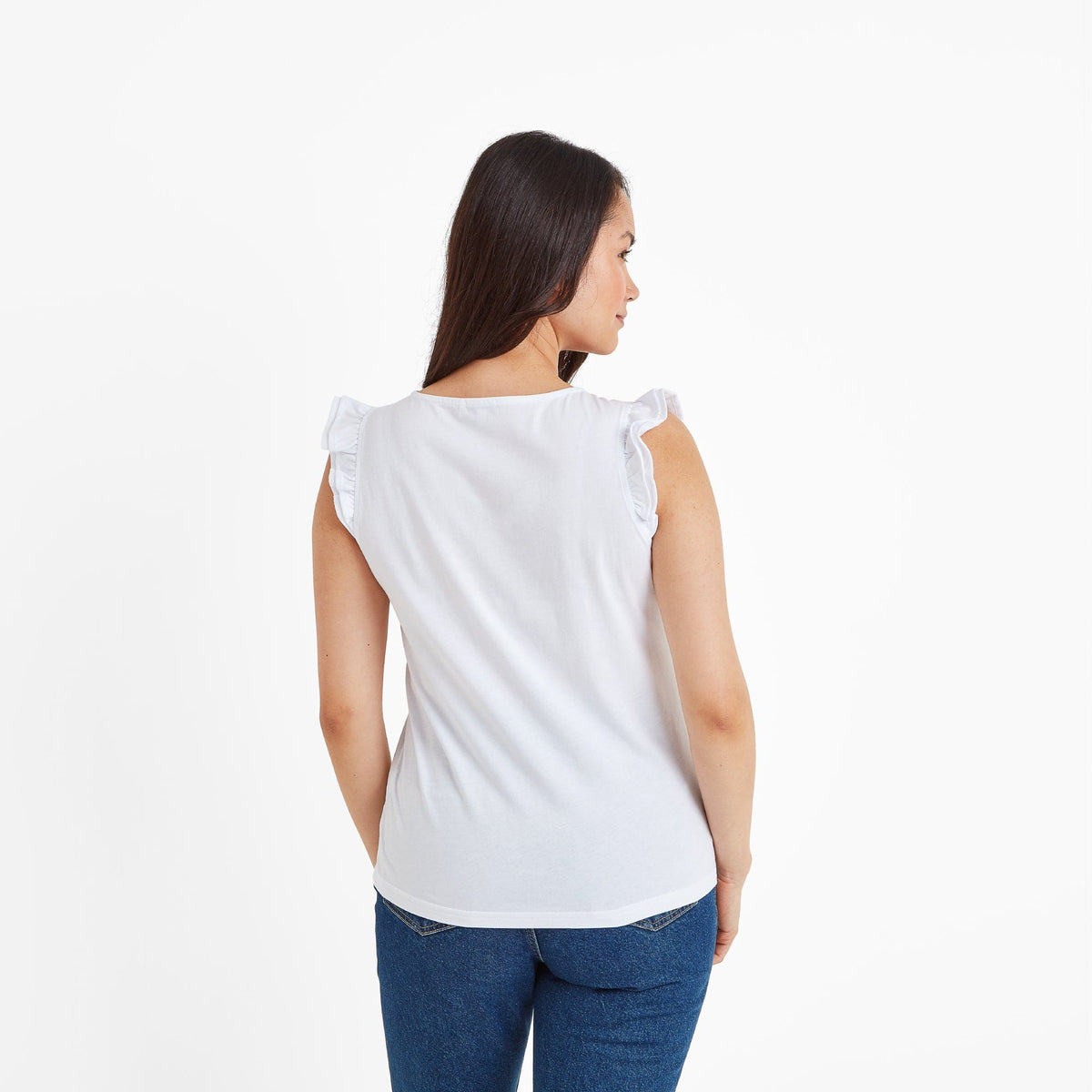 Eleanor Womens T-Shirt - Optic White - Image 3