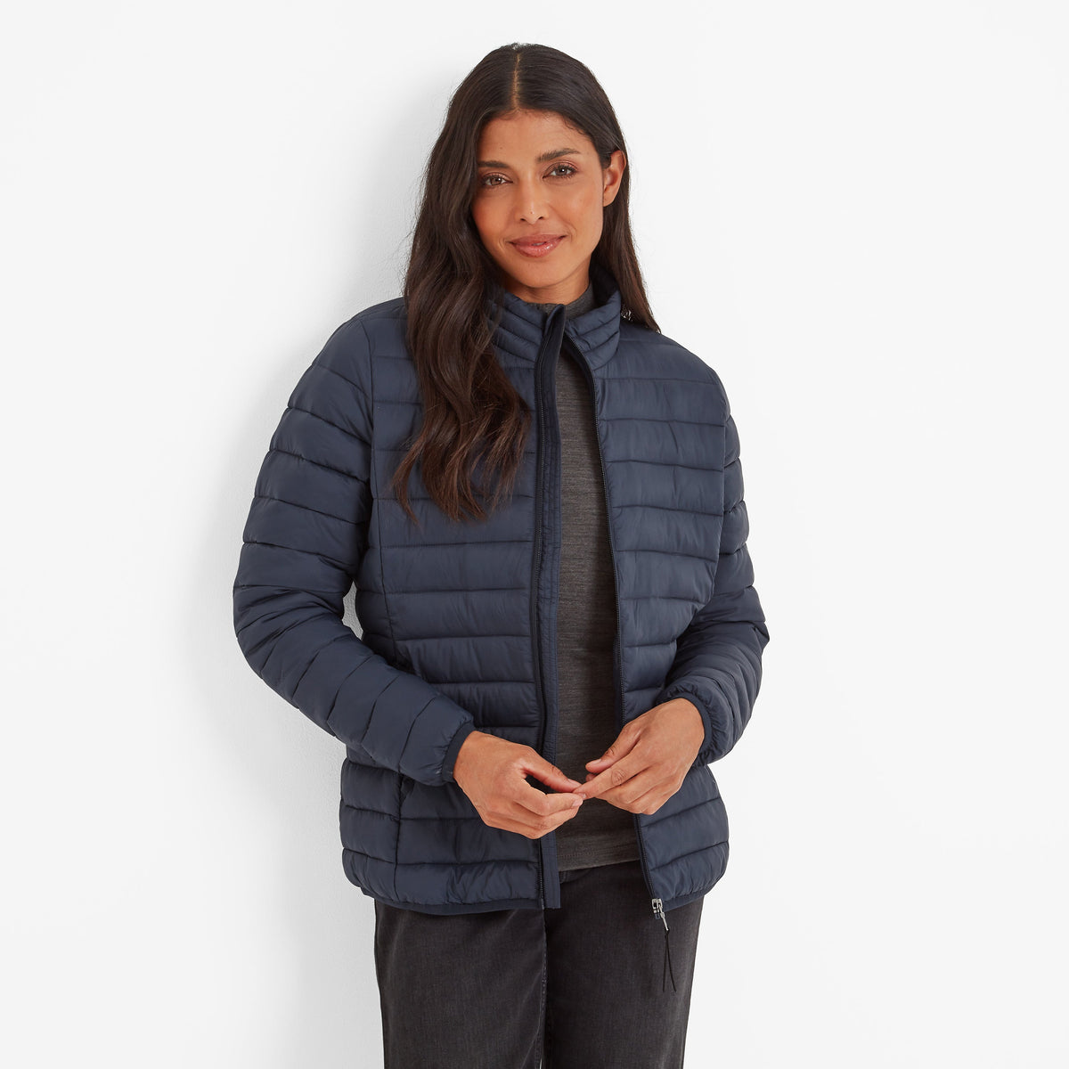 Gibson Womens Insulated Padded Jacket - Dark Indigo