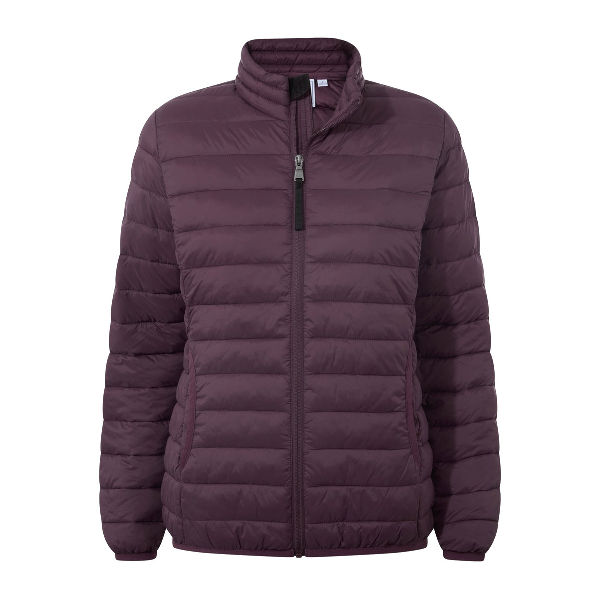 Gibson Womens Insulated Padded Jacket - Dark Mauve - Image 8