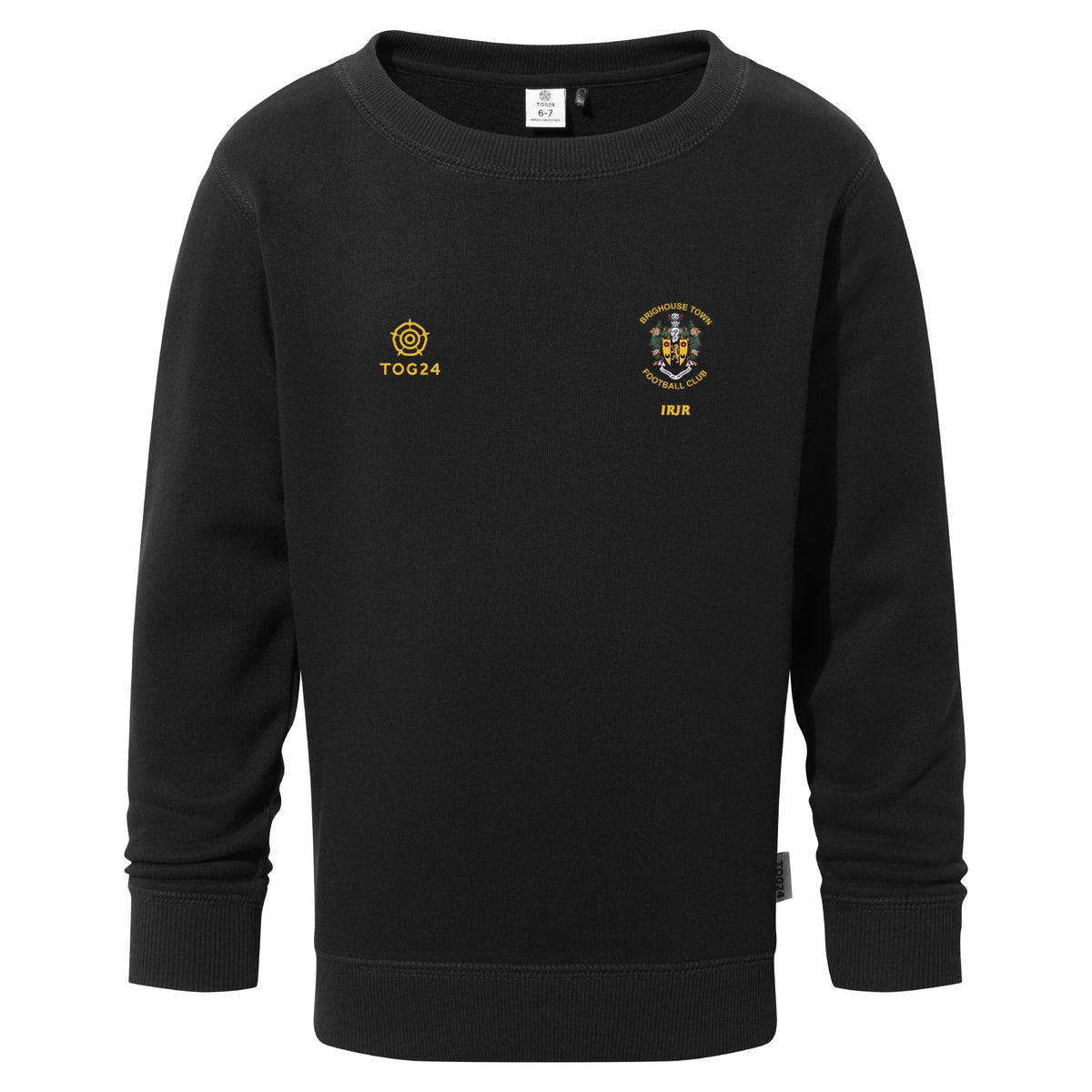 Brighouse Town FC Kids - Greetland Sweat Black