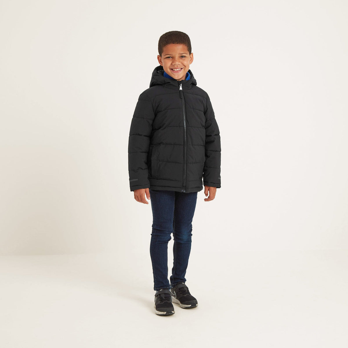 Harecroft Kids Padded Jacket - Black - Image 5