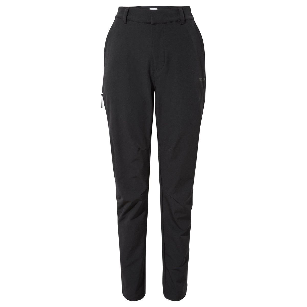 Hurstead Mens Softshell Walking Trousers Regular - Black - Image 5