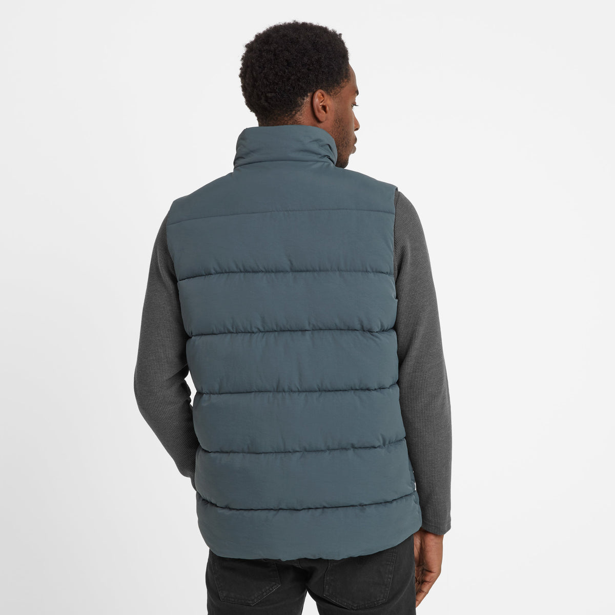 Lomax Mens Padded Gilet - Graphite - Image 3