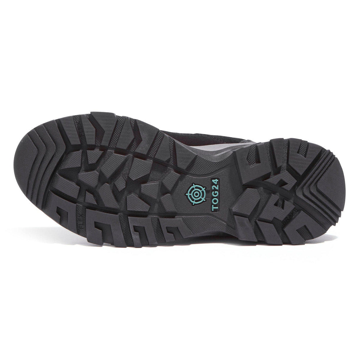 Mesa Womens Low Walking Shoe - Black/Teal - Image 6