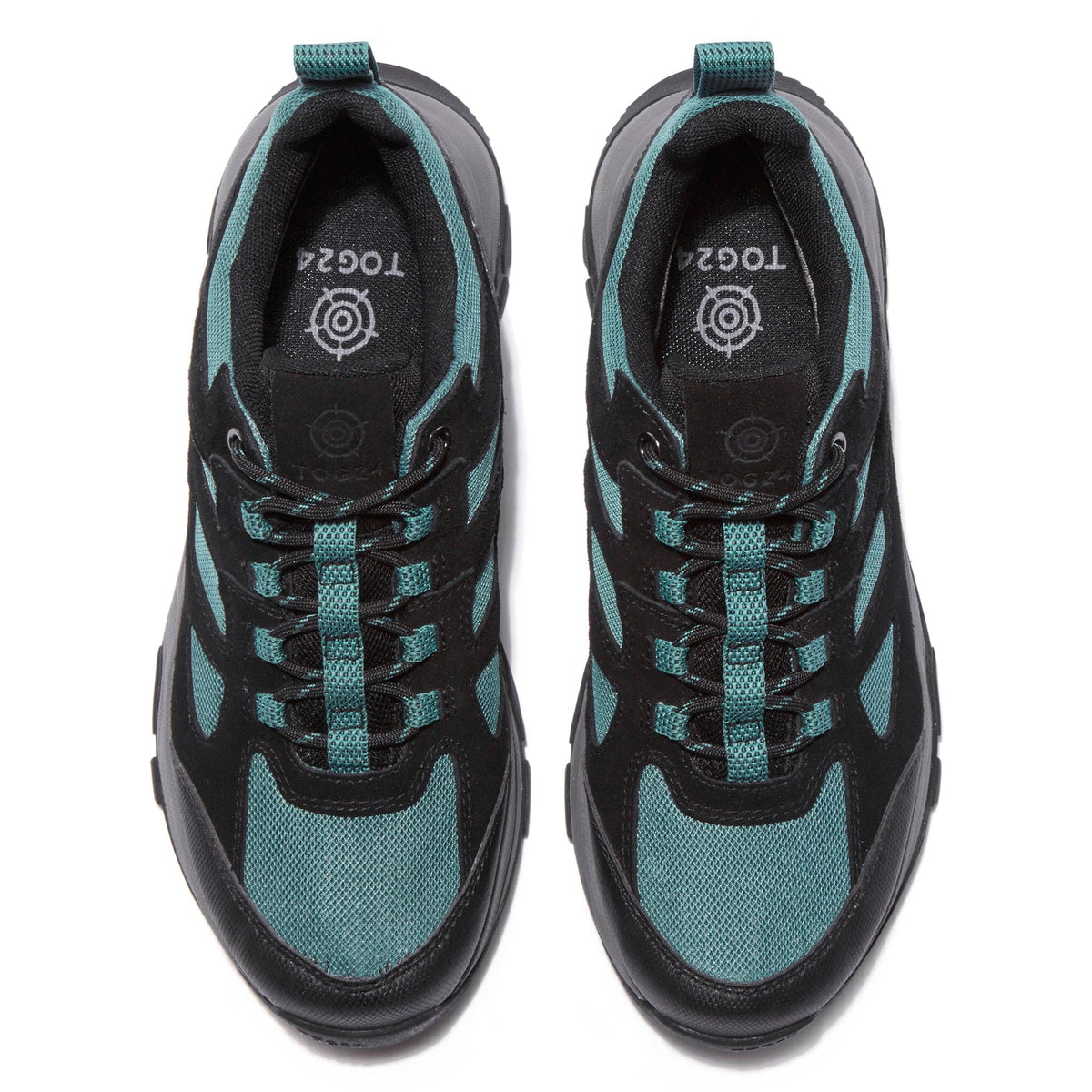 Mesa Womens Low Walking Shoe - Black/Teal - Image 5